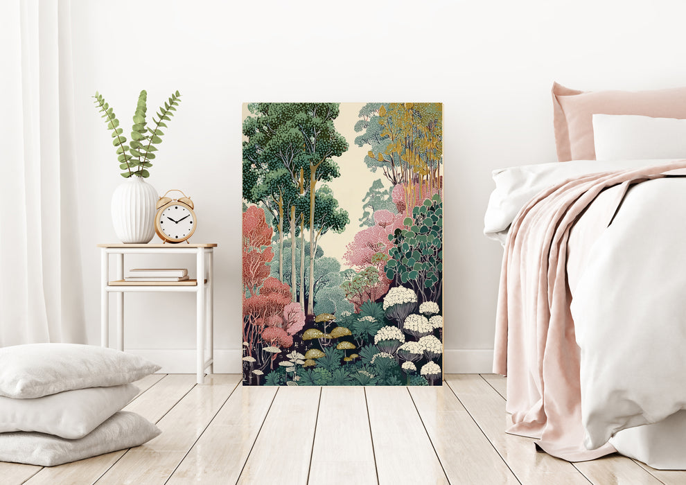 Japanese Forest Art Print