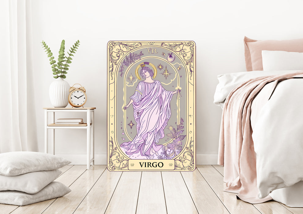 Virgo Star Sign Zodiac Art Print