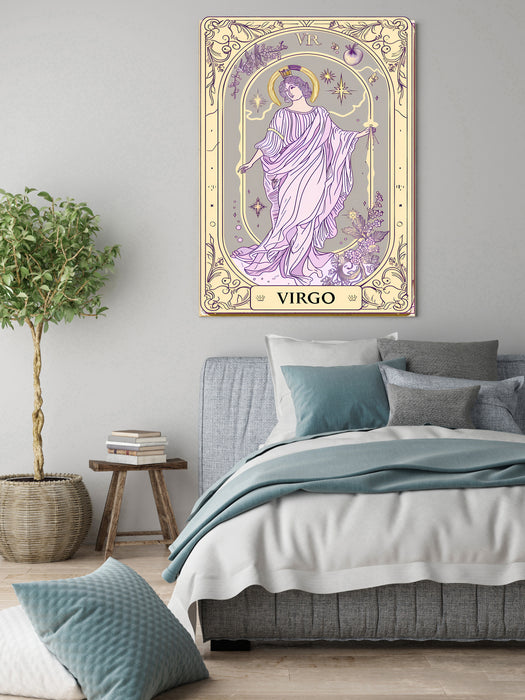Virgo Star Sign Zodiac Art Print