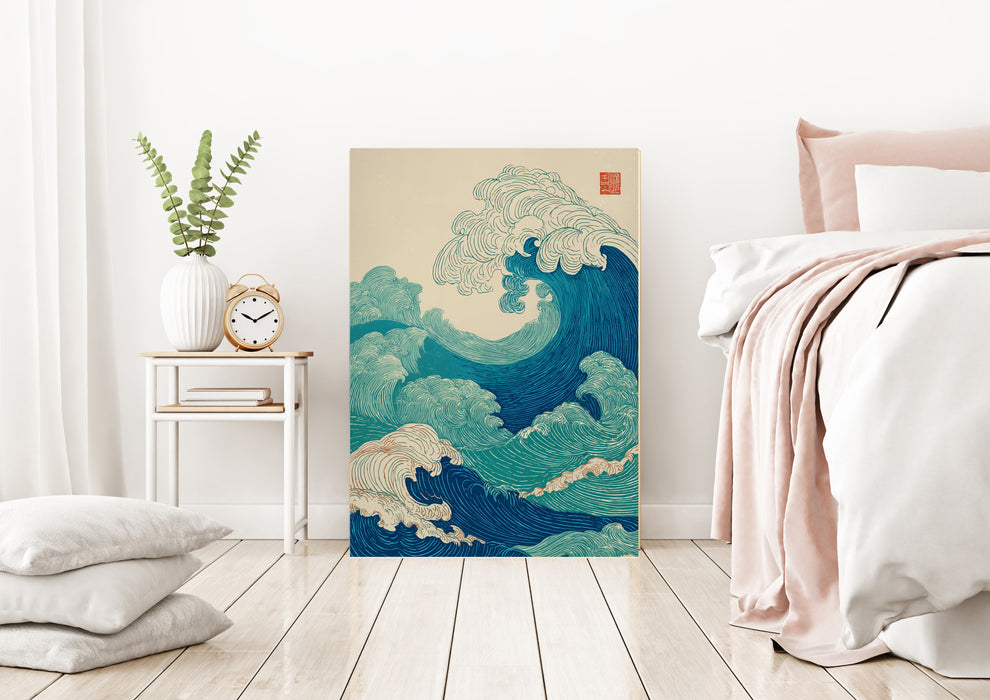 Japanese Vintage Wave Art Print