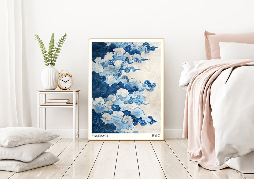Japanese Cloud Art Print
