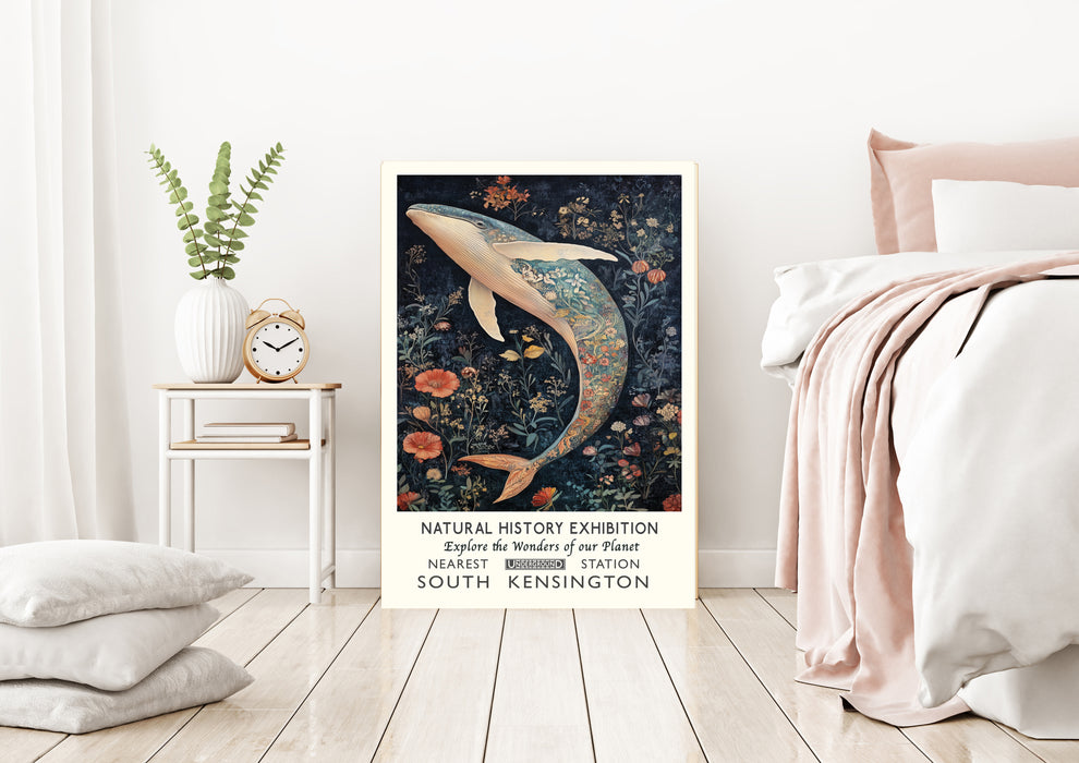 Natural History Whale Museum Art Print