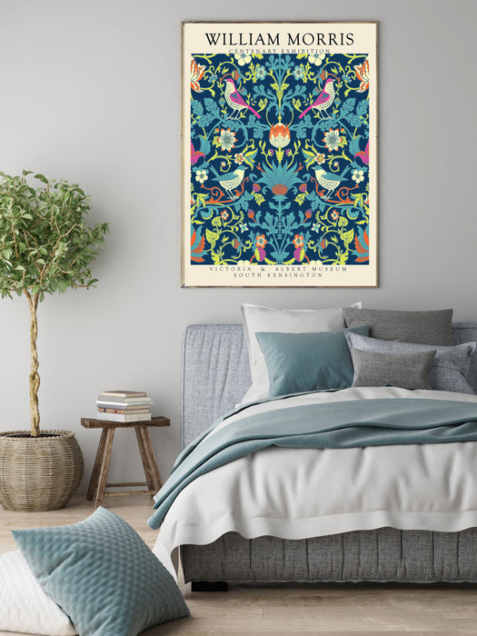 William Morris Bird Art Print