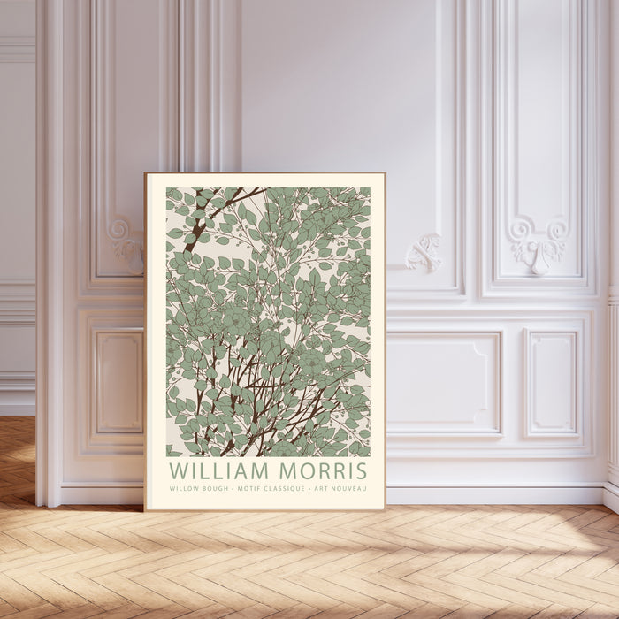 William Morris Willow Floral Art Print