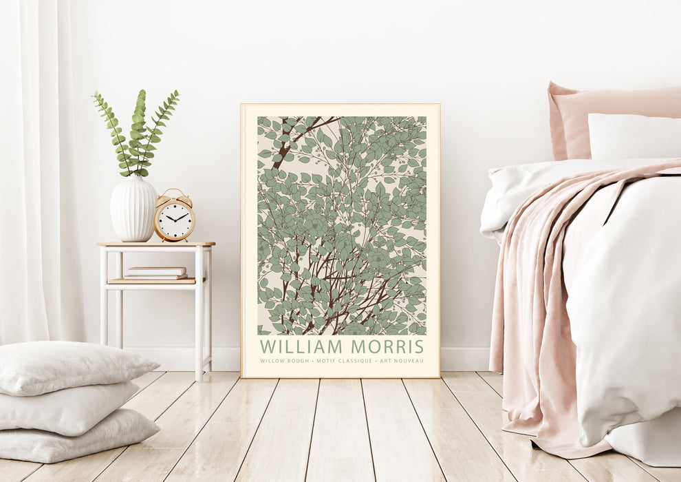 William Morris Willow Floral Art Print