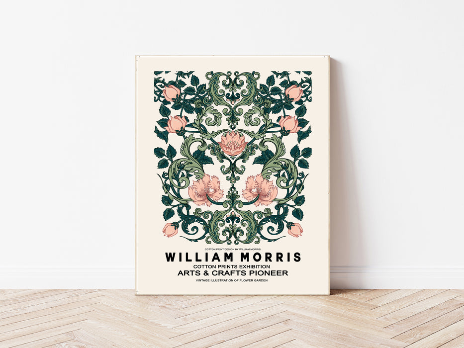 William Morris Peach Art Print
