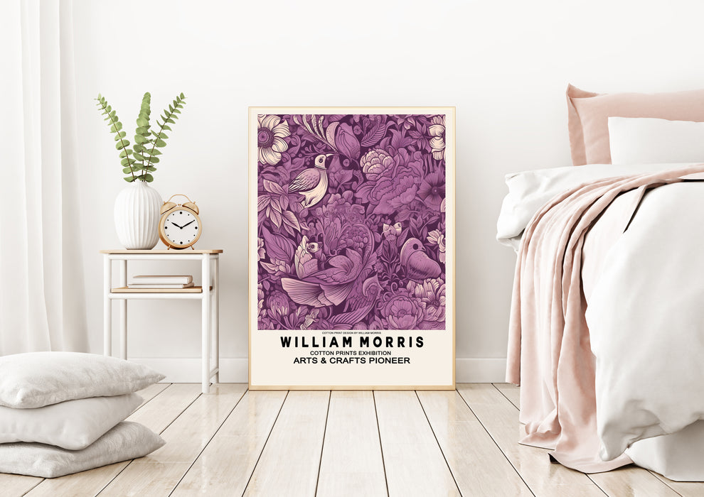 William Morris Purple Meadow Print