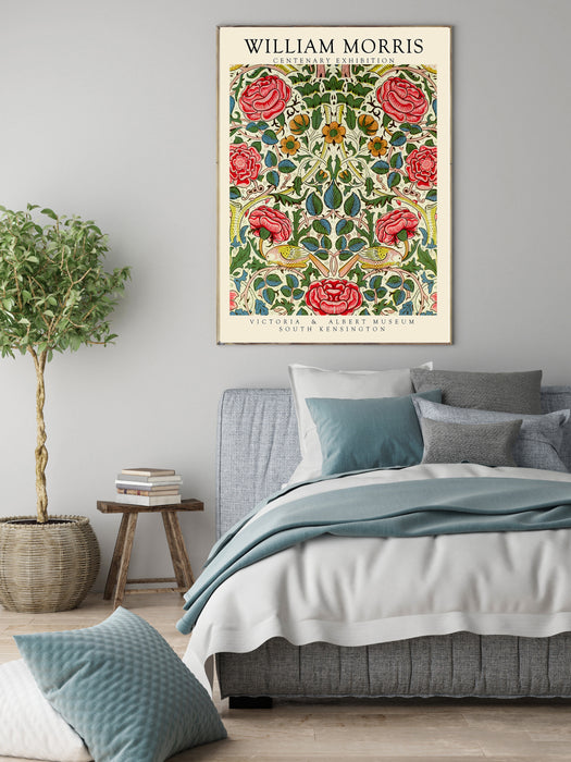 William Morris Flower Art Print