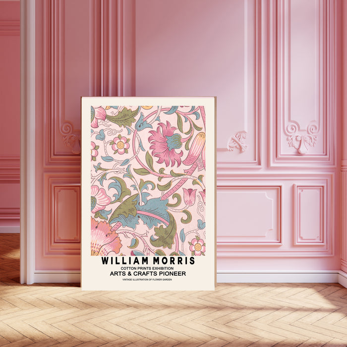 William Morris Pink Meadow Art Print