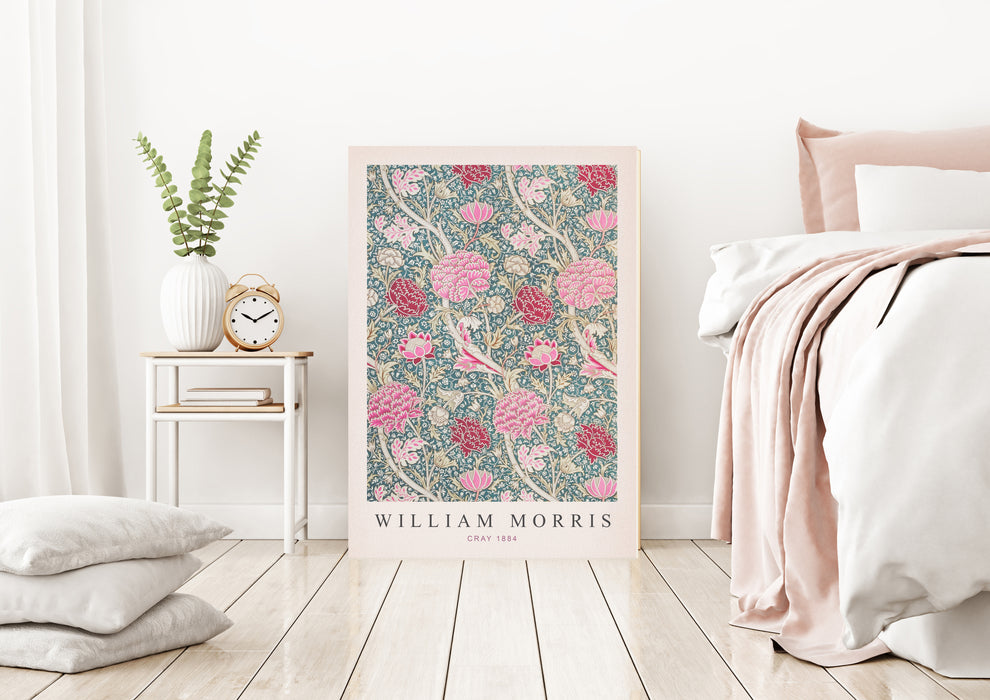 William Morris Botanical Cray Art Print