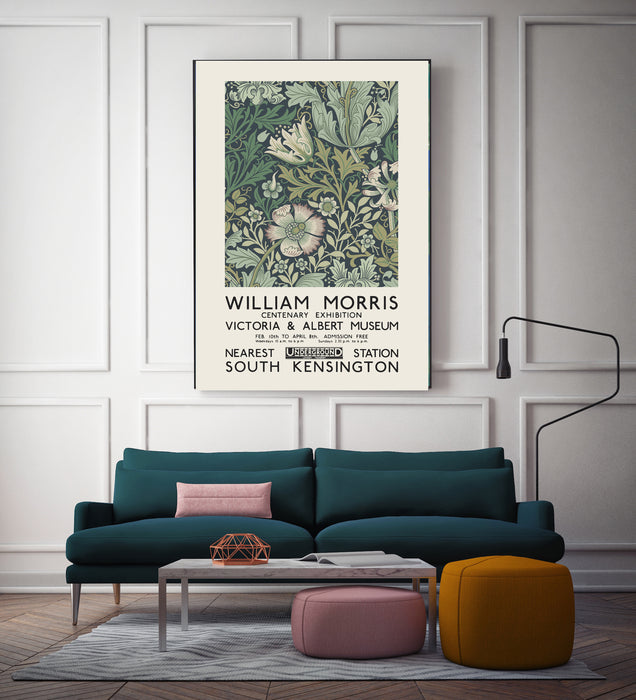 William Morris V&A Exhibition Art Print