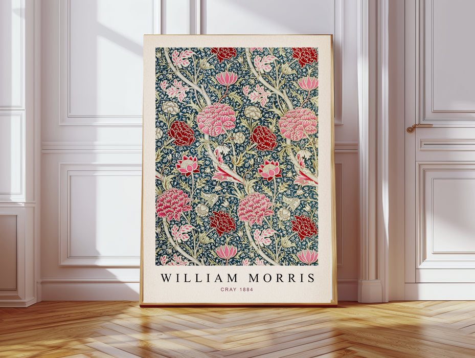 William Morris Cray 1884 Art Print