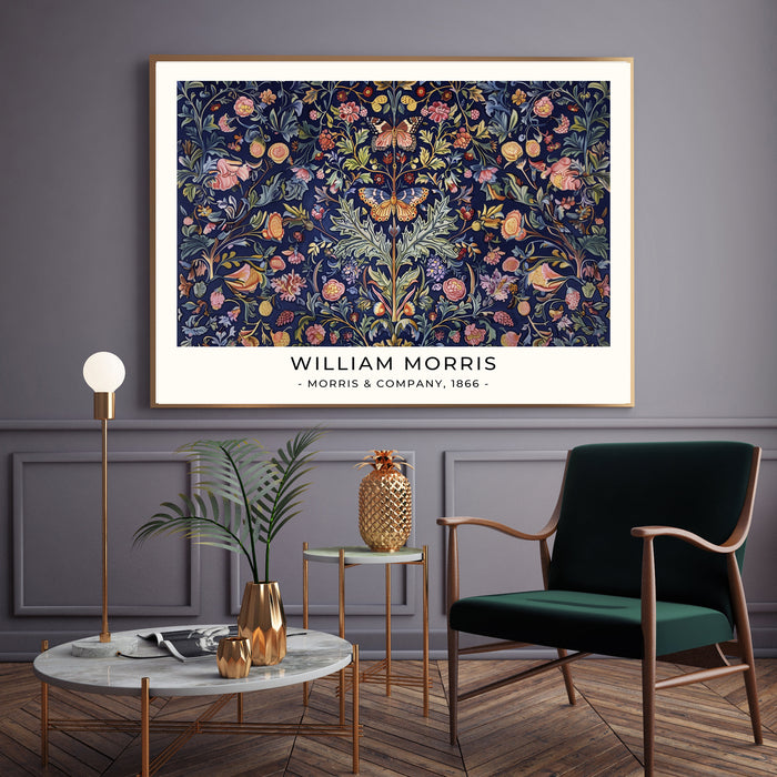 William Morris Butterfly Art Print