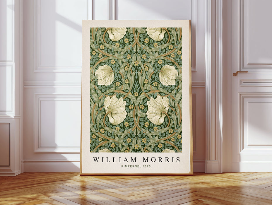 William Morris Pimpernel  Art Print