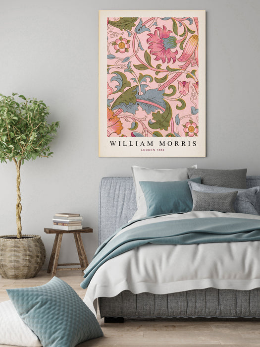 William Morris Lodden 1884 Art Print