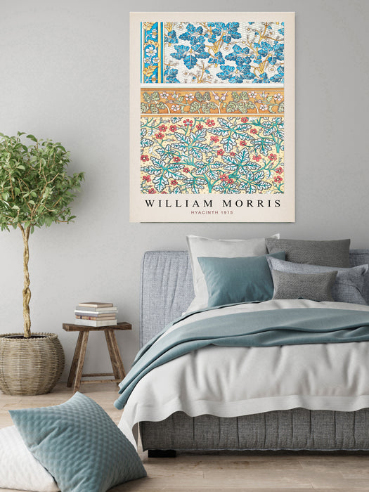 William Morris Hyacinth Patchwork Art Print