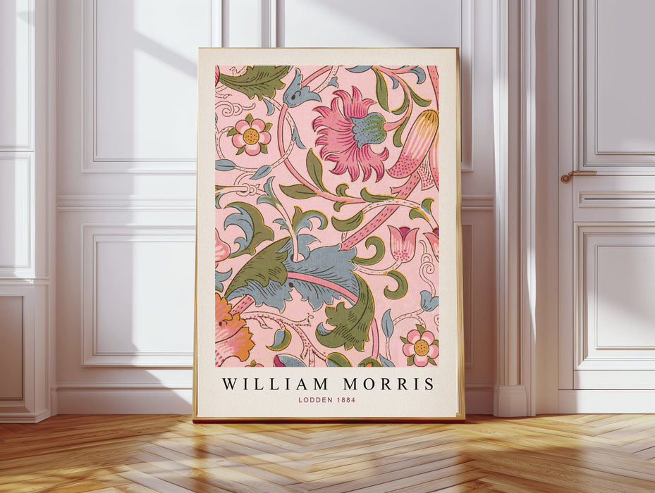William Morris Lodden 1884 Art Print