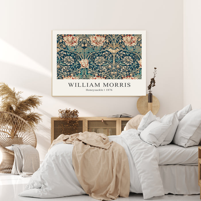 William Morris honeysuckle Art Print