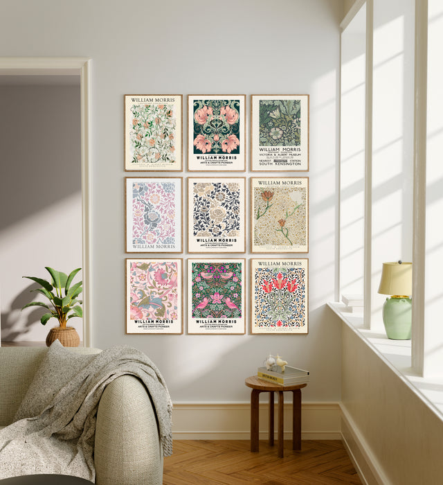 William Morris Willow Floral Art Print