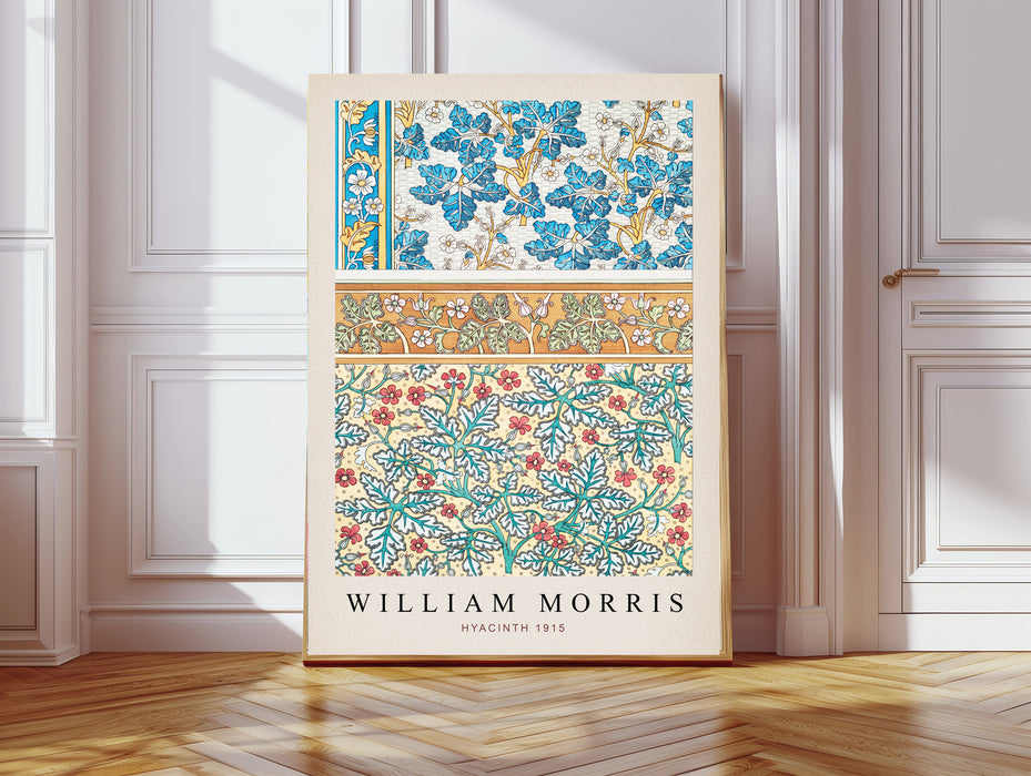 William Morris Hyacinth Patchwork Art Print