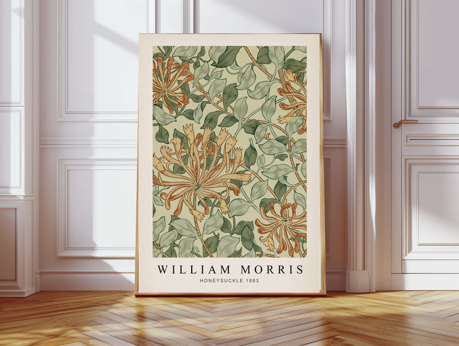 William Morris Honeysuckle Art Print