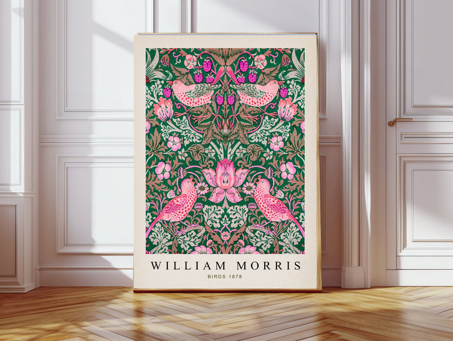 William Morris Bird Set Of Two Art Prints