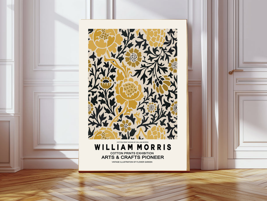 William Morris Yellow Set Of Two Art Prints