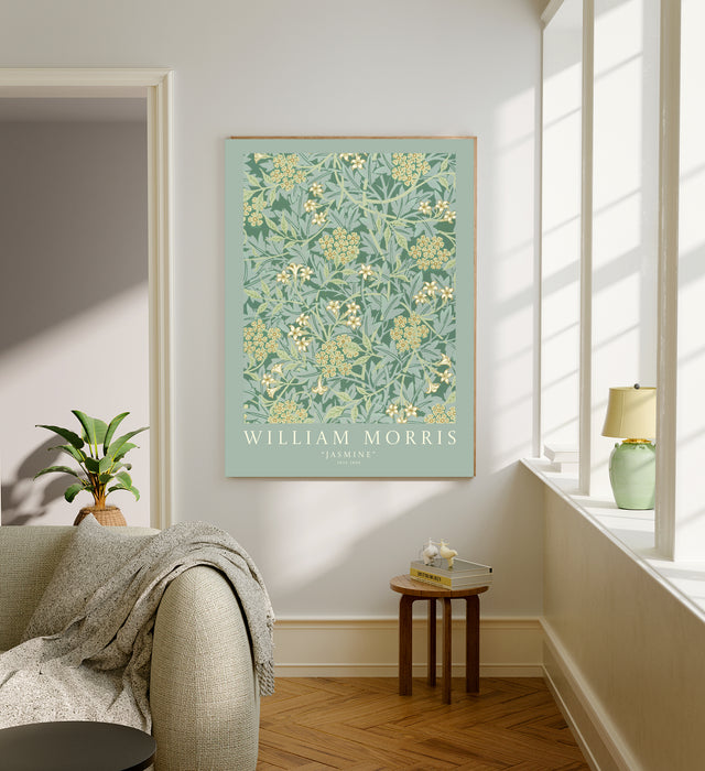 William Morris Botanical Jasmine Art Print