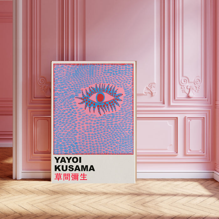 Yayoi Kusama Lucky Eye Art Print