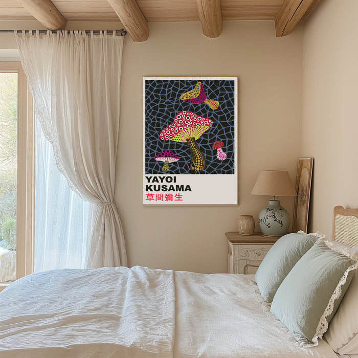 Japanese Yayoi Kusuma Mushroom Art Print