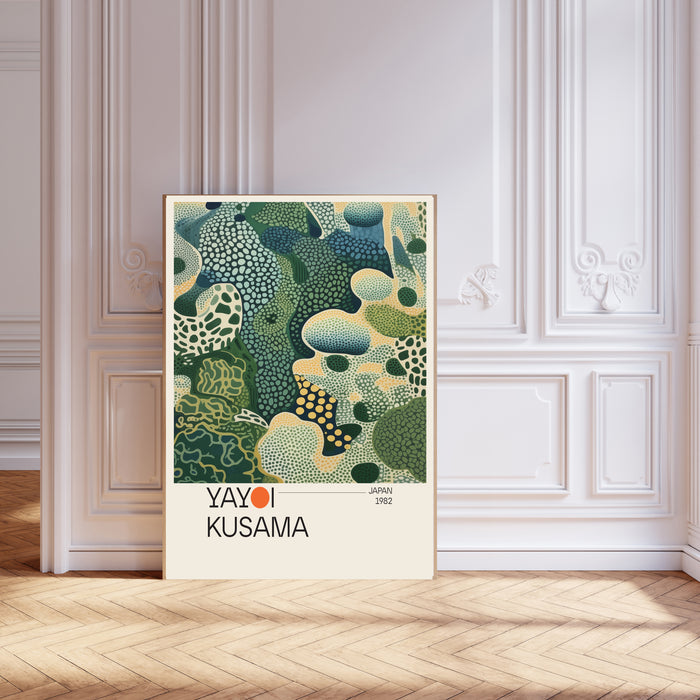 Yayoi Kusama Inspired Art Print