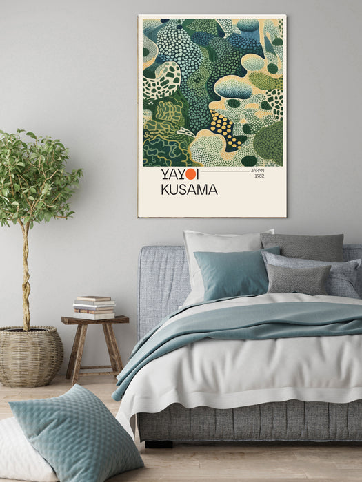 Yayoi Kusama Inspired Art Print