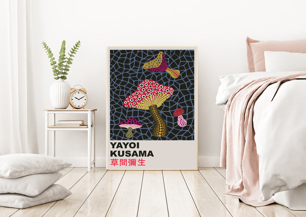 Japanese Yayoi Kusuma Mushroom Art Print