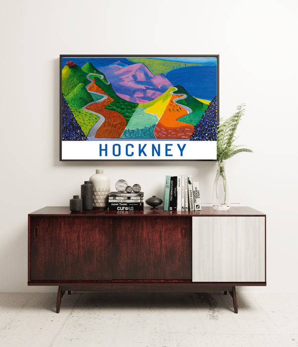 David Hockney Mountain Landscape  Print