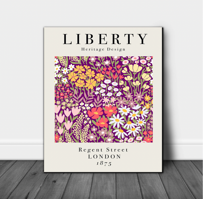 Liberty Poppy Print
