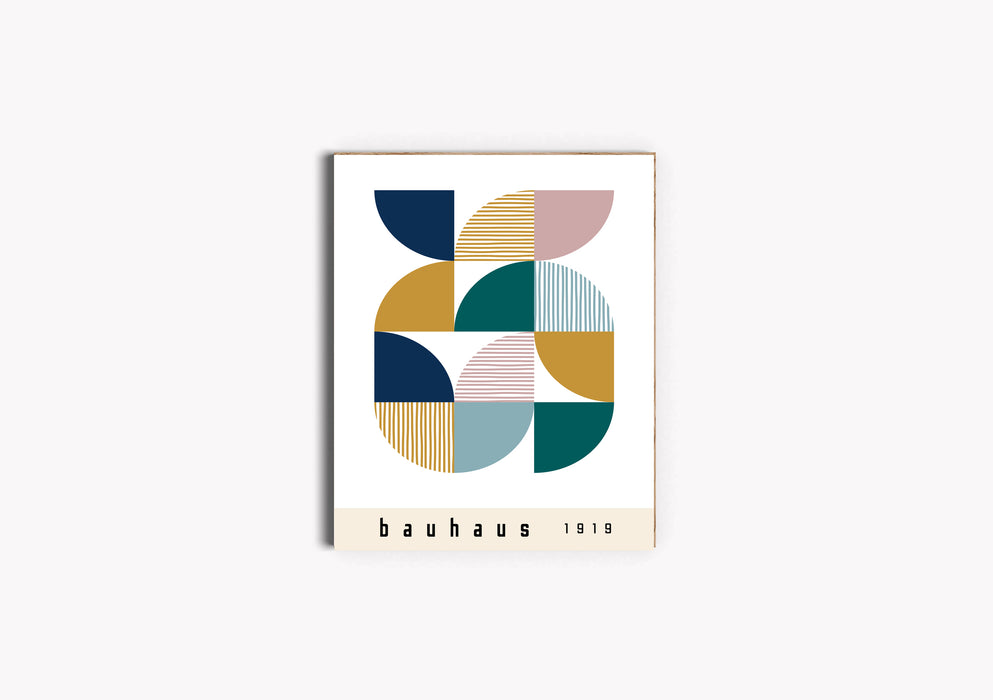 Bauhaus Mid Century Art Print