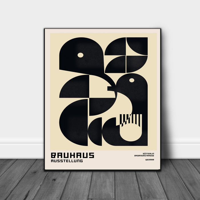 Bauhaus Mid Century Art Print