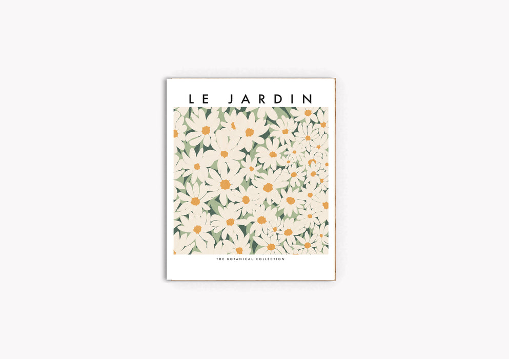 Le Jardin Daisy Flower Print