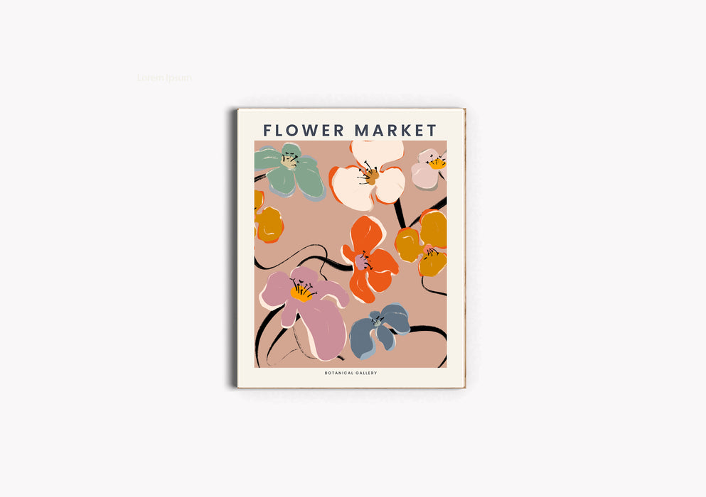 Flower Market Print