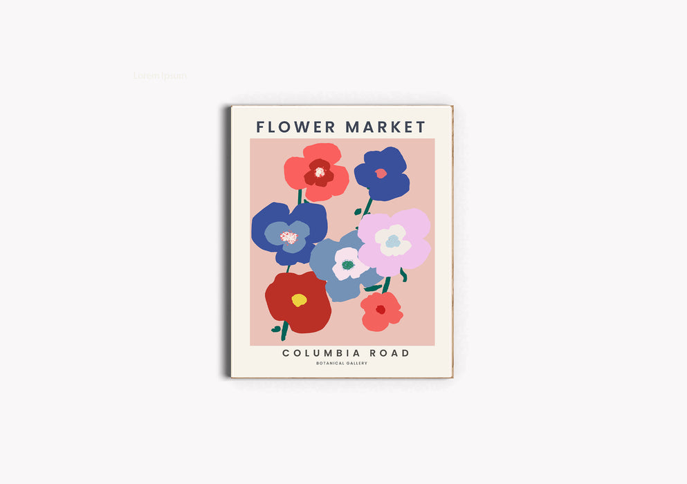 Flower Market Columbia Road Print