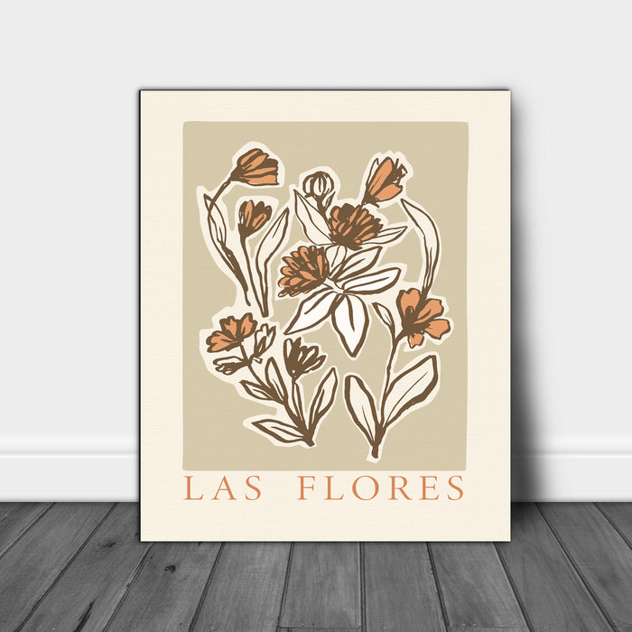 Las Flores Flower Print