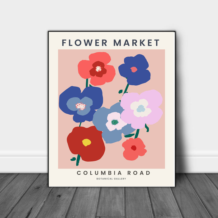 Flower Market Columbia Road Print