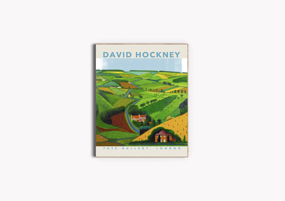 David Hockney The Wolds Print
