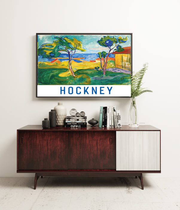 David Hockney Landscape  Print