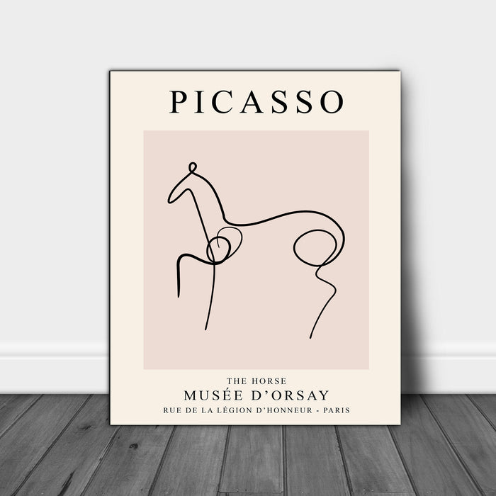 Picasso Horse Print