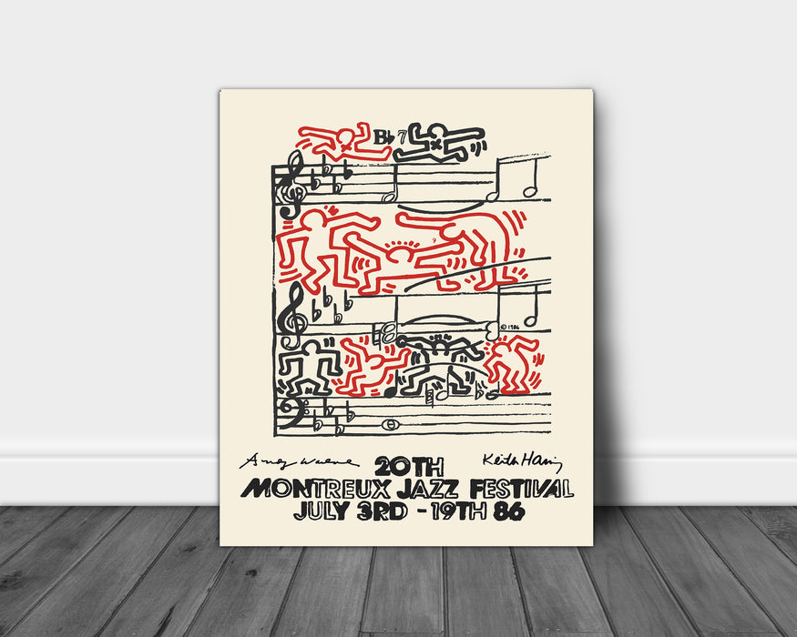 Keith Haring Jazz Print