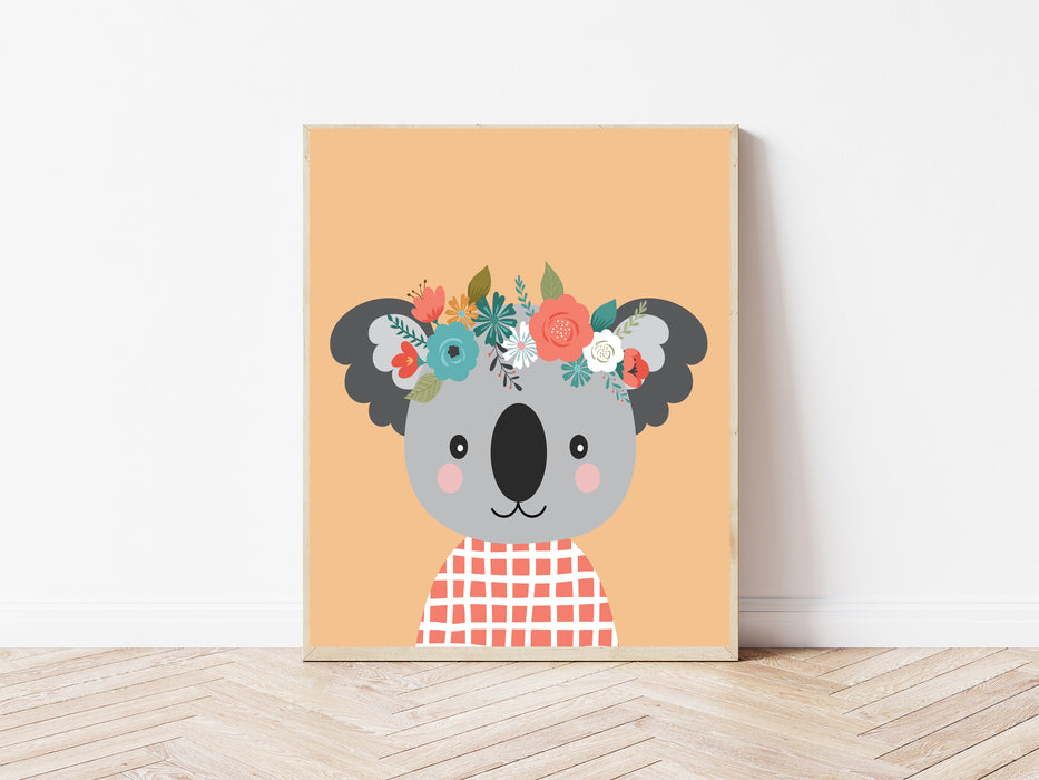 Koala Nursery print