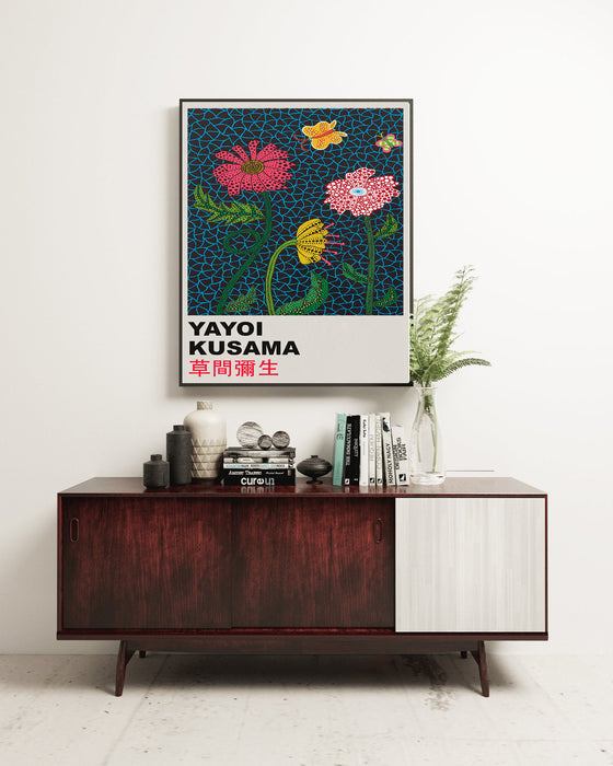 Yayoi Kusama Flower Print