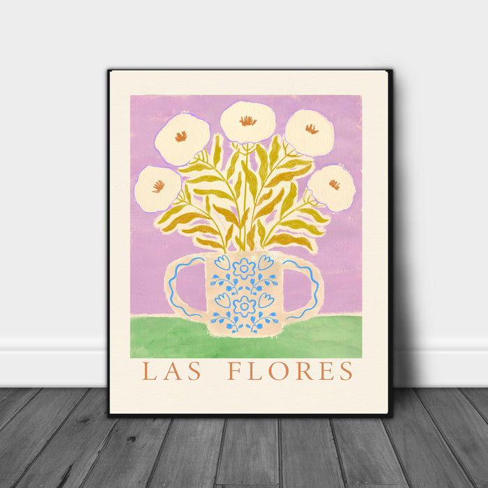 Las Flores Flower Print