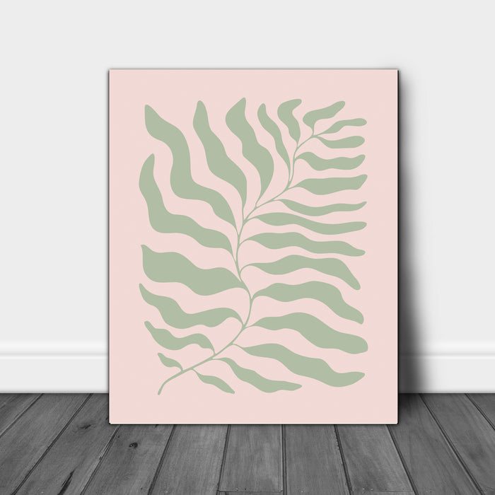 Gallery Wall Sets Matisee Floral Pink, Green Prints